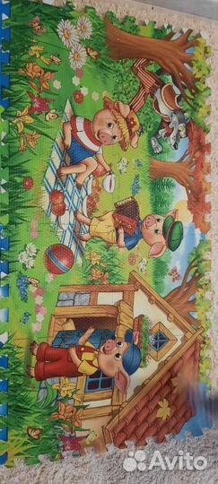 Детский коврик пазл