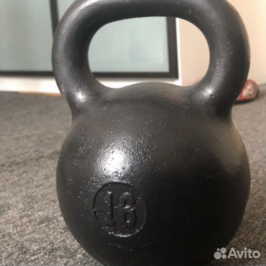 Гиря чугунная 16 кг