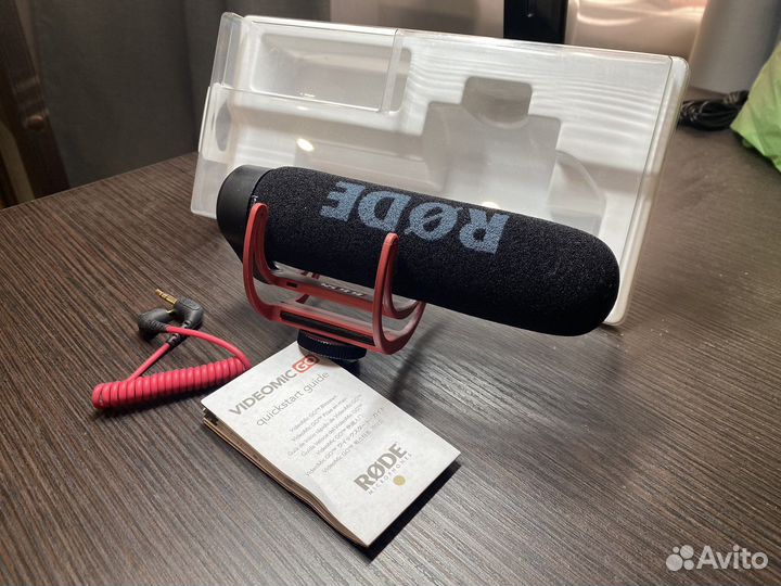 Микрофон для камеры rode Videomic Go