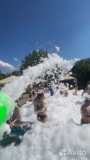 Пенное шоу, пенная дискотека, праздник, выпускной