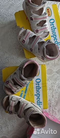 Ортопедические сандали для девочек 26