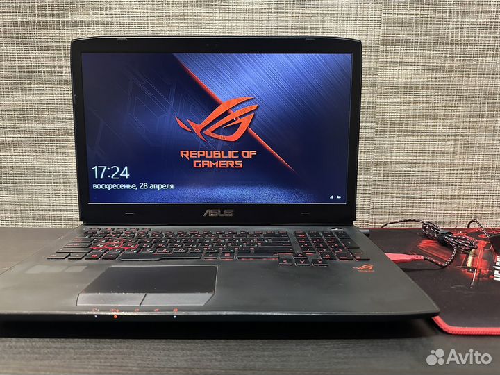 Ноутбук Asus rog игровой G751J - Core i7/GTX860M