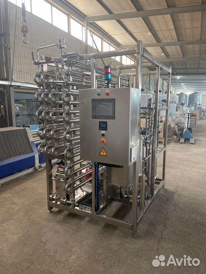 Пастеризатор - охладитель проточный, Теплообменник