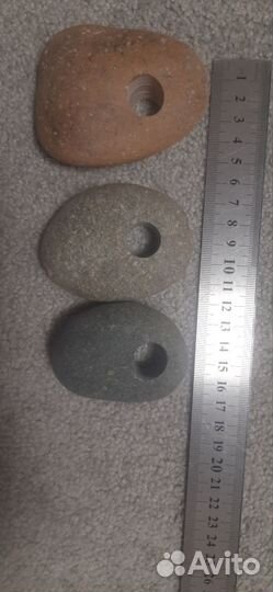 Камешки с отверстием