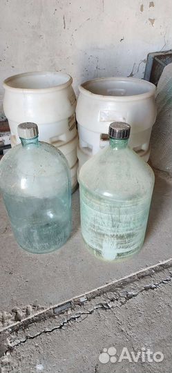 Бутыль стеклянная 20 литров