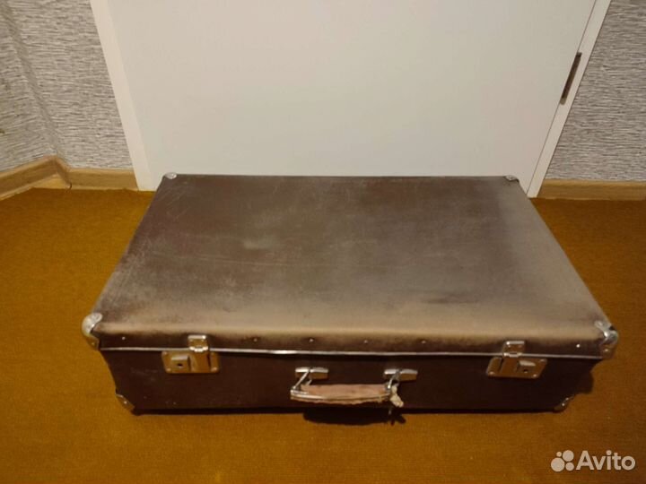 Чемодан фибровый ссср, ретро, 1972 г. в