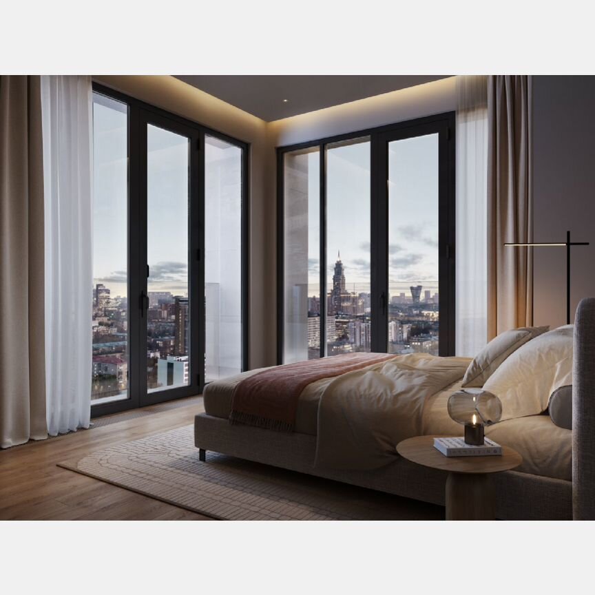 2-к. квартира, 77,8 м², 21/21 эт.