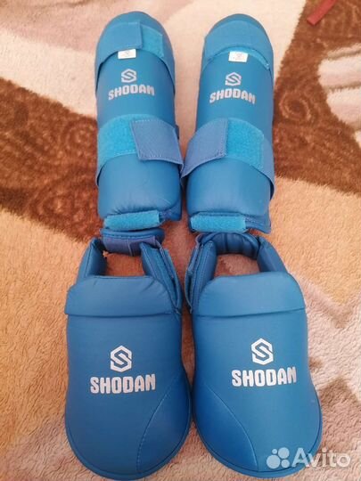 Защита голени и груди для единоборств