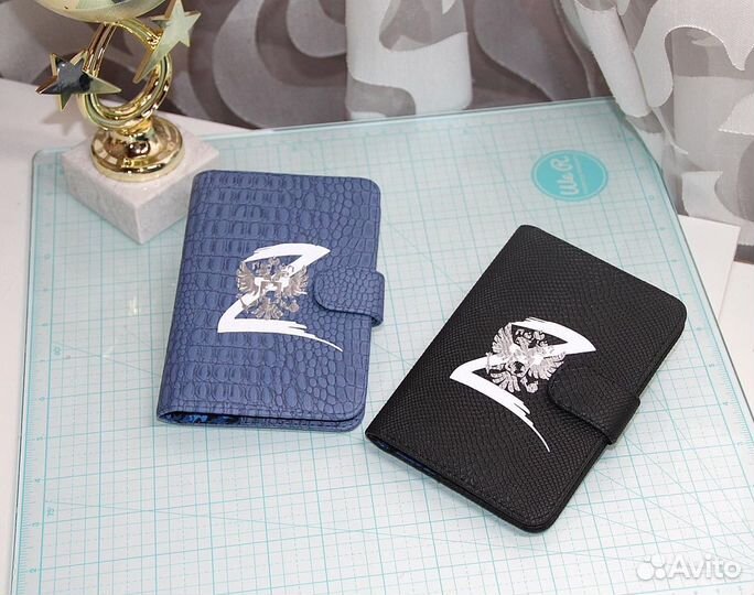 Обложка на паспорт/ авто с Z и гербом