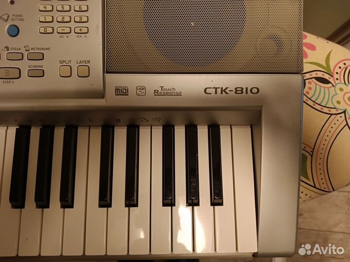 Синтезатор casio ctk810