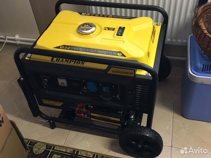 Бензиновый генератор Champion GG5000EW