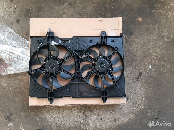 Диффузор всборе Nissan X-Trail T 31