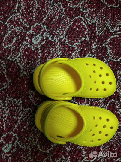 Сланцы crocs детские