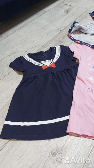 Пакет вещей лето на девочку 80