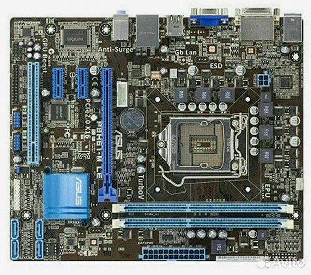 Материнская плата asus P8H61-M LE