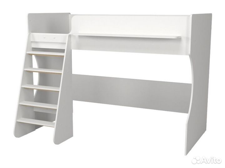 Кровать-чердак Марли белый