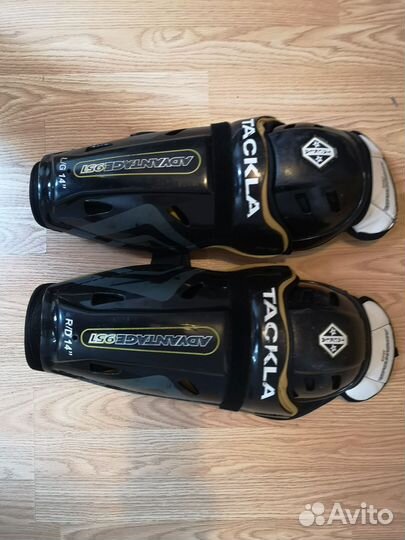 Щитки хоккейные 14