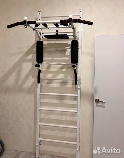 Шведская стенка и турник брусья пресс переворотный