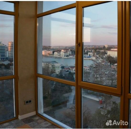 Панорамное алюминиевое остекление