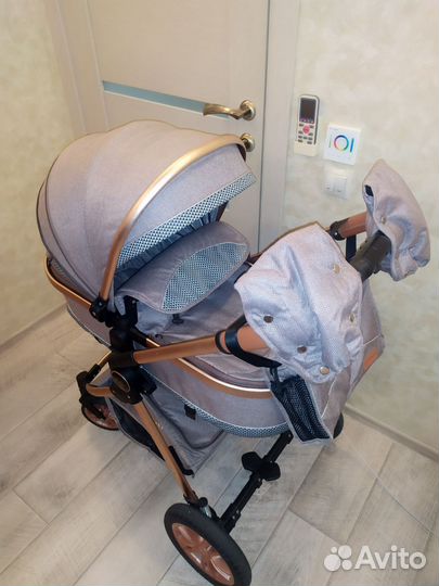 Коляска 2 в 1 luxmom