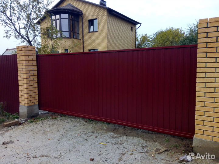 Откатные ворота