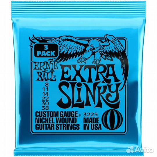 Струны для электрогитары Ernie Ball 3225 Nickel Wo