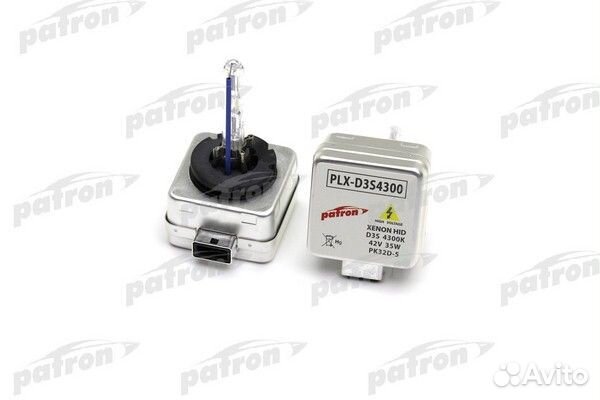 Patron PLX-D3S4300 Лампа газоразрядная D3S 42V 35W