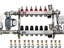 Комплект для теплого пола komfort +частотный насос