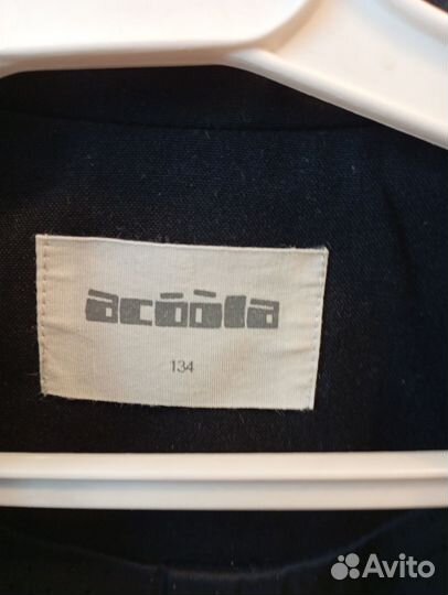 Пиджак школьный для девочки. Размер 134