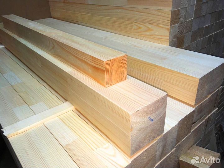 Брус из сосны 150х200х6000мм, 1-2 сорт