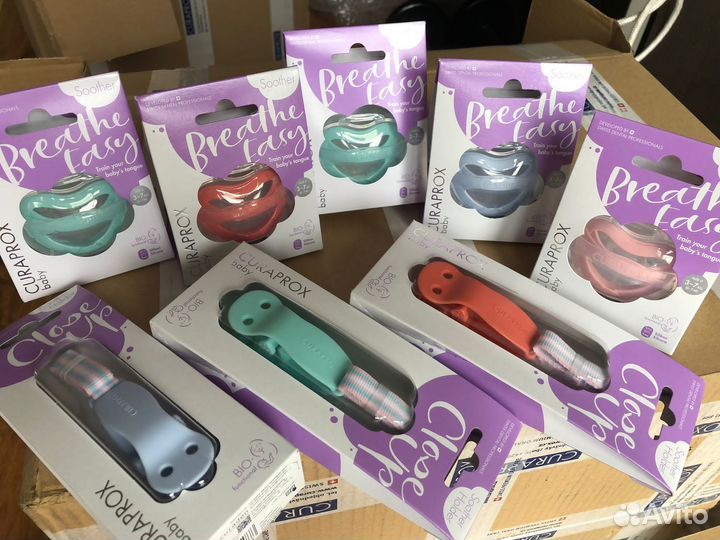 Соска - пустышка Curaprox, размеры 0, 1, 2