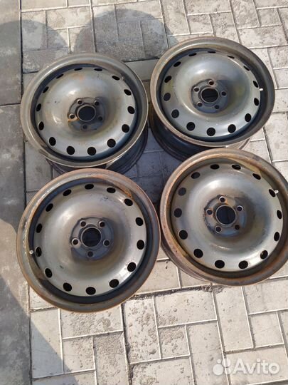 Штампованные диски r15 5x112