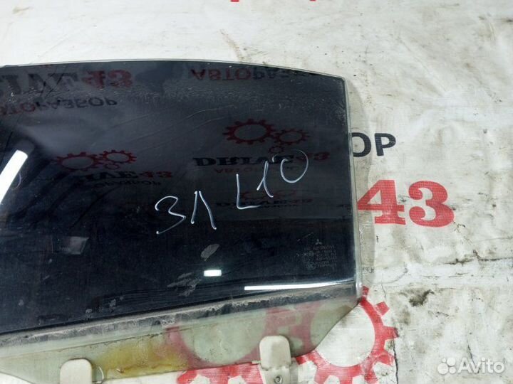 Стекло заднее левое Mitsubishi Lancer 10 седан 1.8