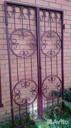 Дверь металлическая, деревянная, решетки кованые