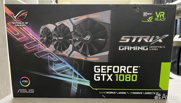 GTX 1080-8GB Asus Strix