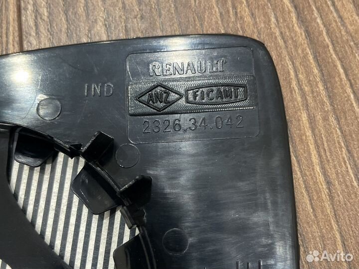 Зеркальный элемент (правый) renault