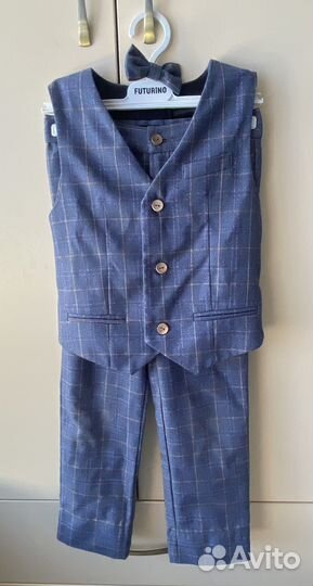 Брючный костюм тройка для мальчика