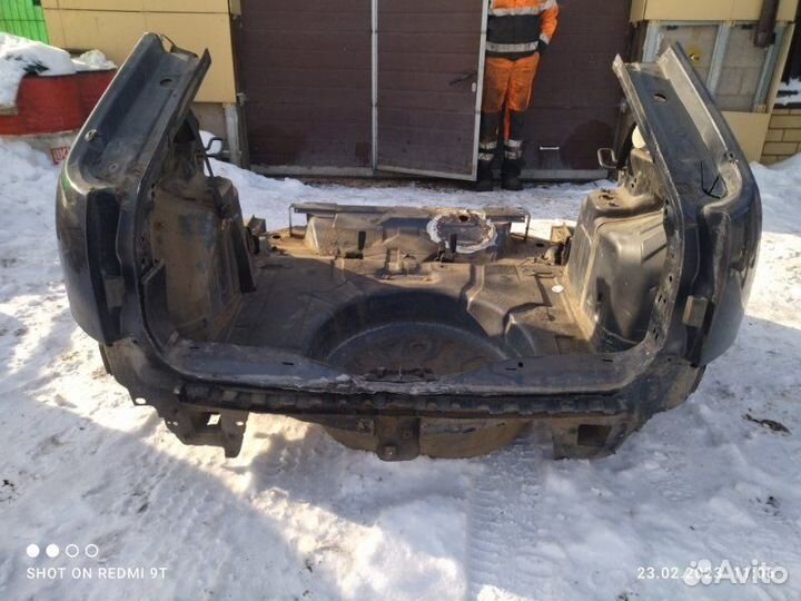 Задняя часть кузова Ford Focus 2 qqdb 1.8 2007