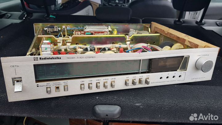 Радиотехника тюнер Т-101 на запчасти