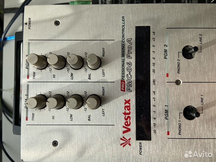 Микшерный пульт vestax PMC - 06 Pro A