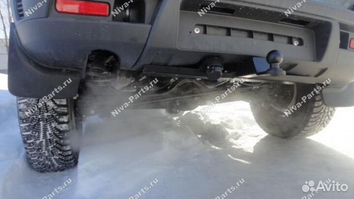 Фаркоп Chevrolet-Niva RS с защитой бампера