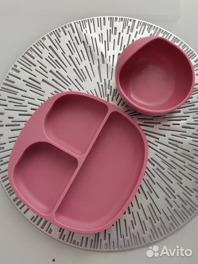 Детская посуда силиконовая