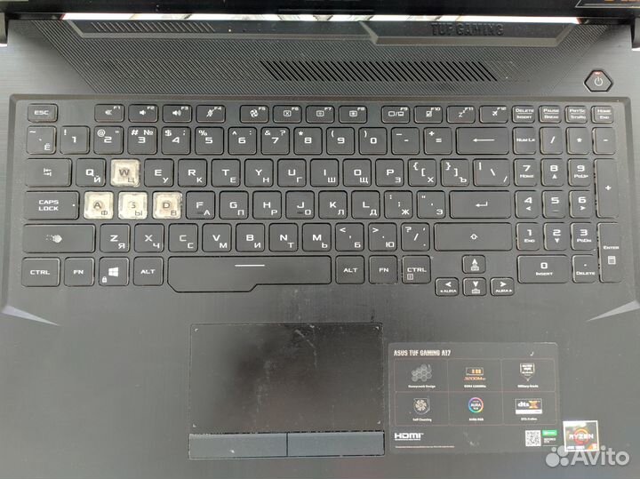 Клавиатура для ноутбука Asus (на разбор)