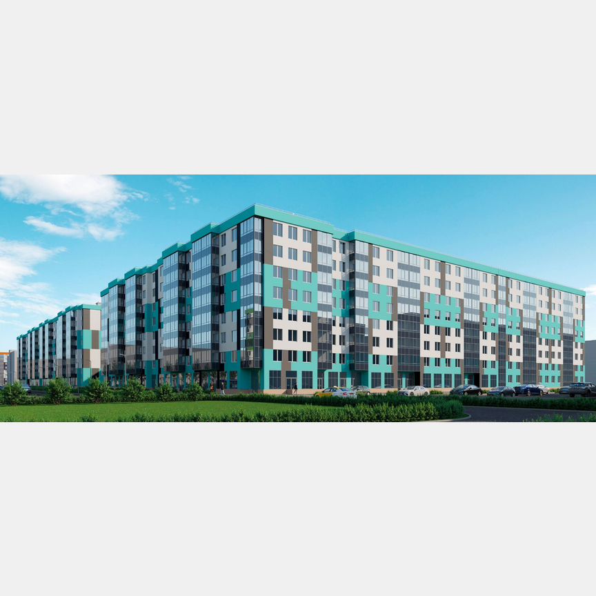 Квартира-студия, 25,1 м², 7/8 эт.