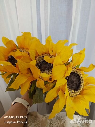 Подсолнухи