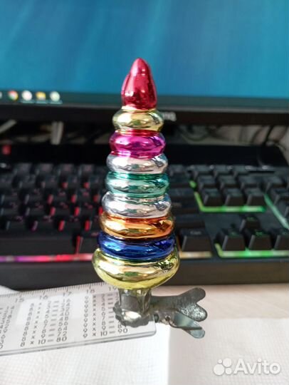 Елочные игрушки СССР