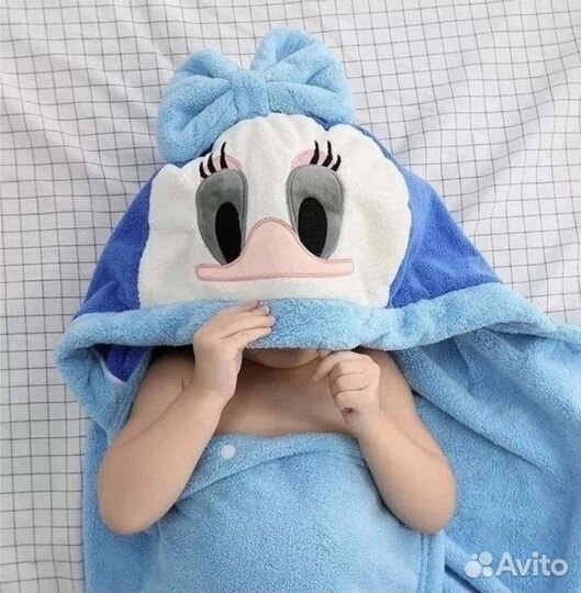 Полотенце пончо детское