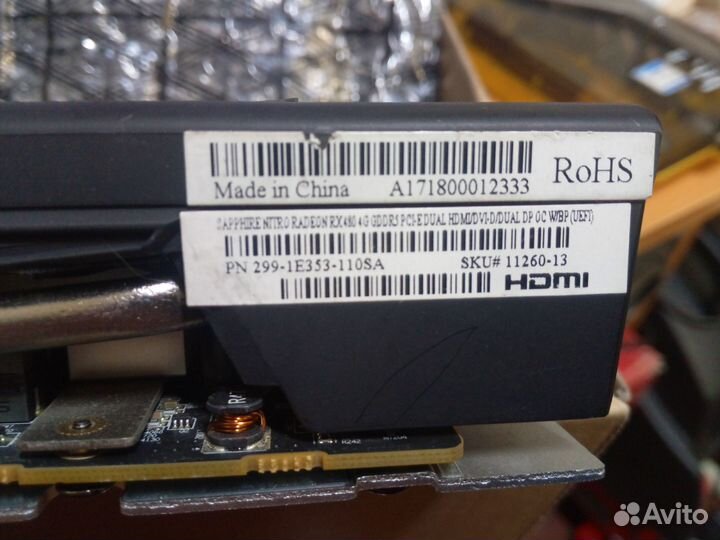 Radeon RX480 4G Sapphire