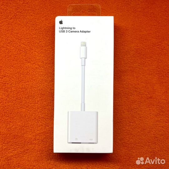 Apple Lightning to USB 3 Camera Adapter (New)