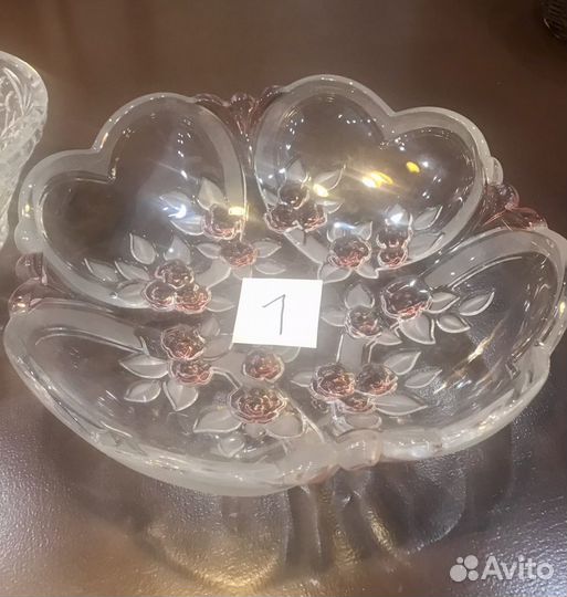 Хрустальная посуда СССР
